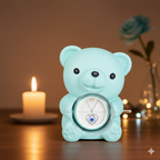 Eternal Love Bear Rotating Jewelry Box – Elegant Gift with Eternal Flowers